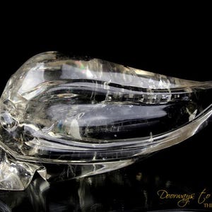 Citrine Quartz &#39;Atomic&#39; Traveler Crystal Skull by Leandro De Souza