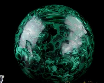 Malachite Crystal Sphere A +++