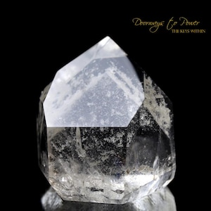 Lemurian White Phantom Quartz Shaman Dow Crystal &#39;RE BIRTH&#39;
