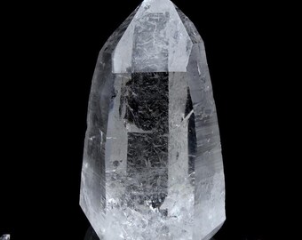 XL Deeply Etched Lemurian Quartz Crystal Point  'ERA of LIGHT'  Ultra Rare & Powerful
