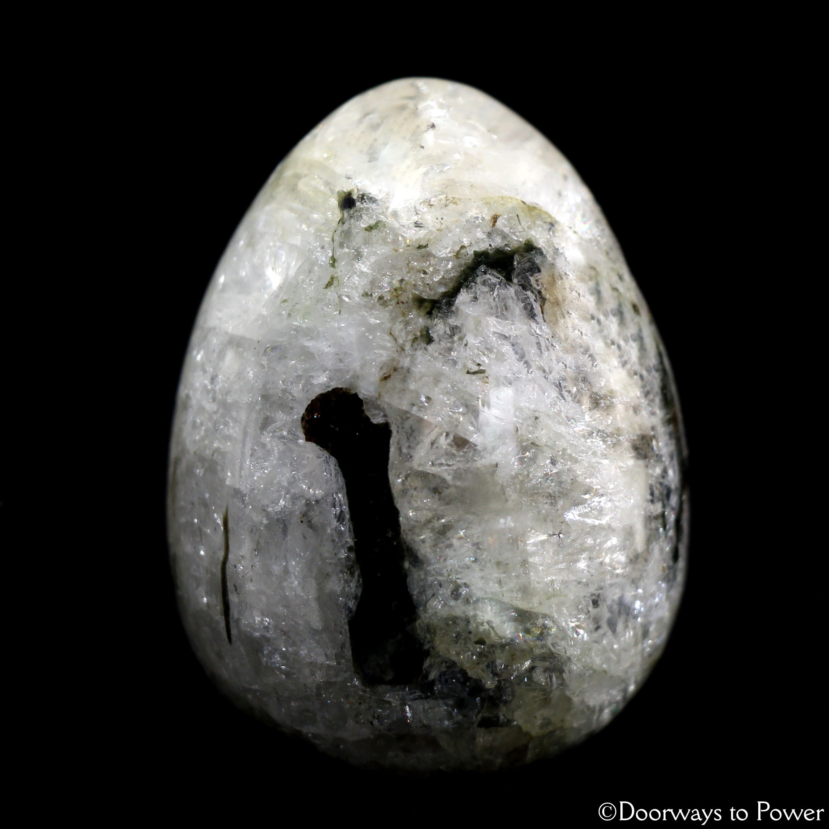 weight 1.00 carat~ w// Healing Property Card. ONE Phenakite Crystal from Brazil