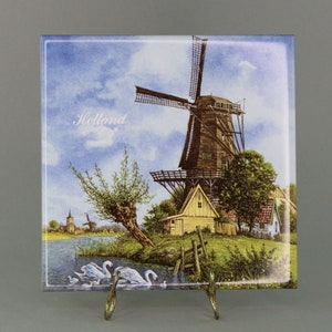 Ter Steege BV Holland Windmill Dutch Countryside Decorative Spring Decor Tile