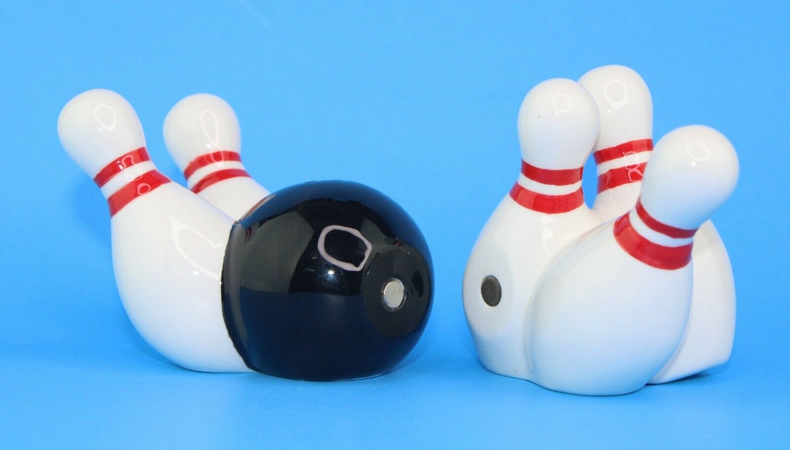 Bowling Ball Pins Westland Giftware Salt and Pepper Etsy
