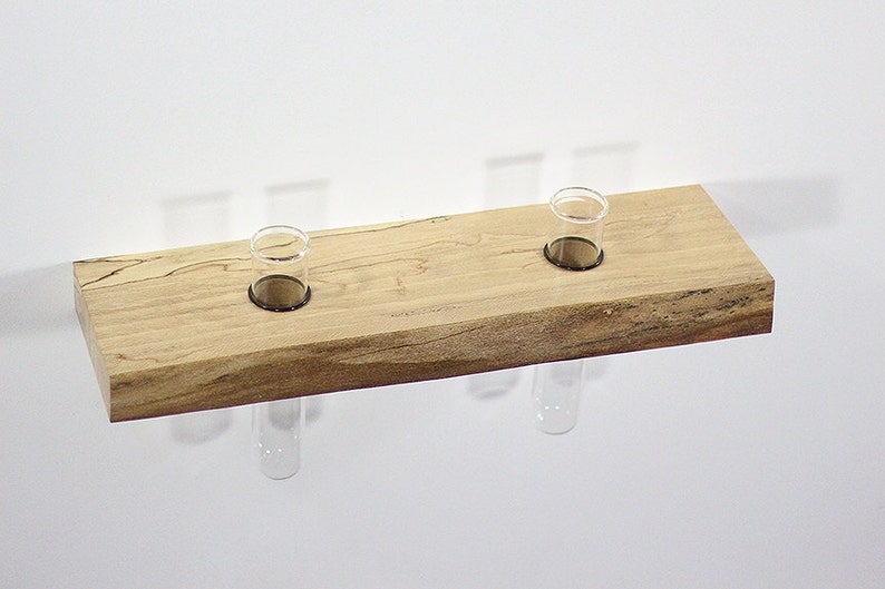 Floating shelf altar vases Ming Tang Feng Shui side Etsy