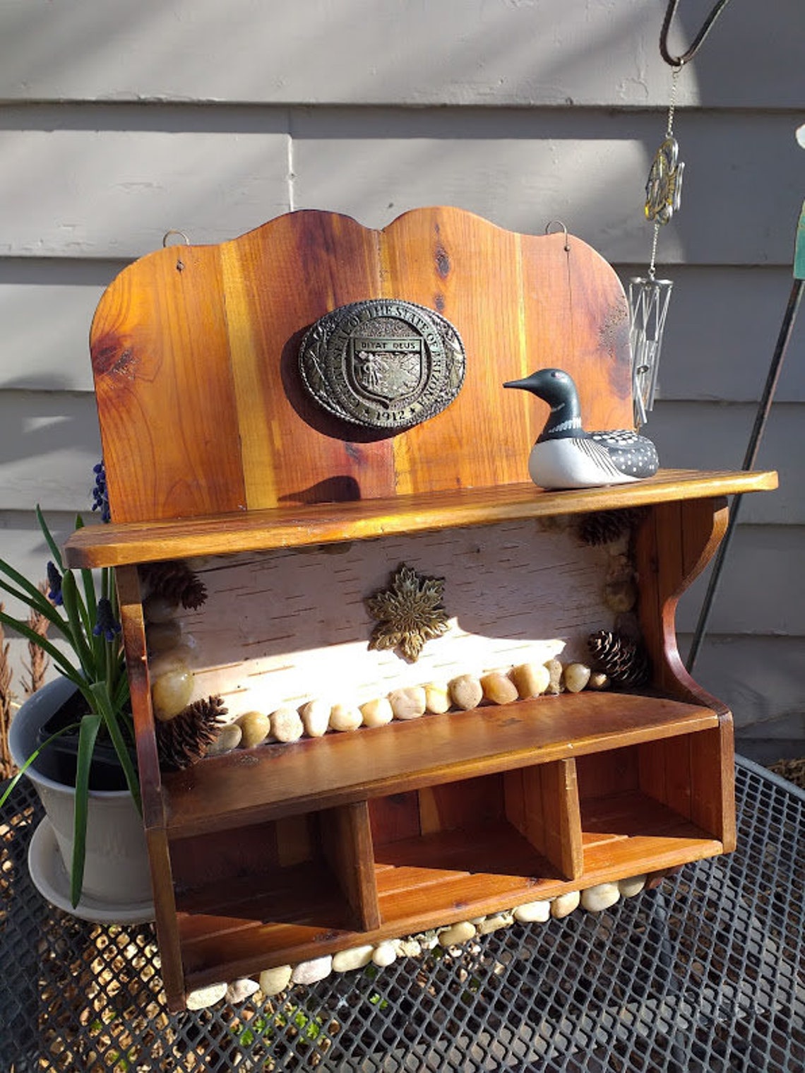 Knotty Pine Knick Knack Shelf, Knotty Pine Shelf, Knotty Pine Cabin