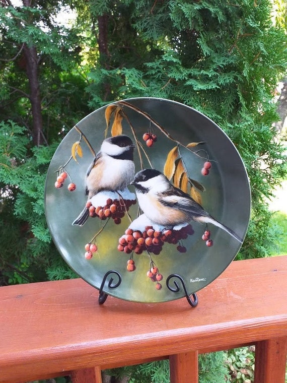 Vintage The Chickadee Knowles Collector S Etsy