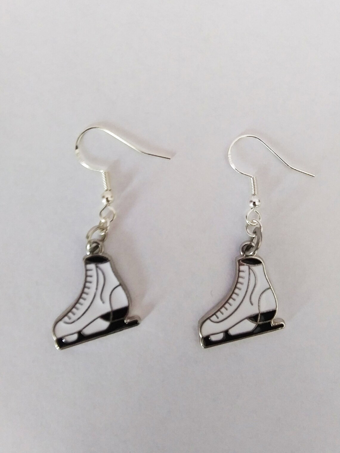Ice Skate Earrings Holiday Earrings Winter Earrings Gifts Etsy