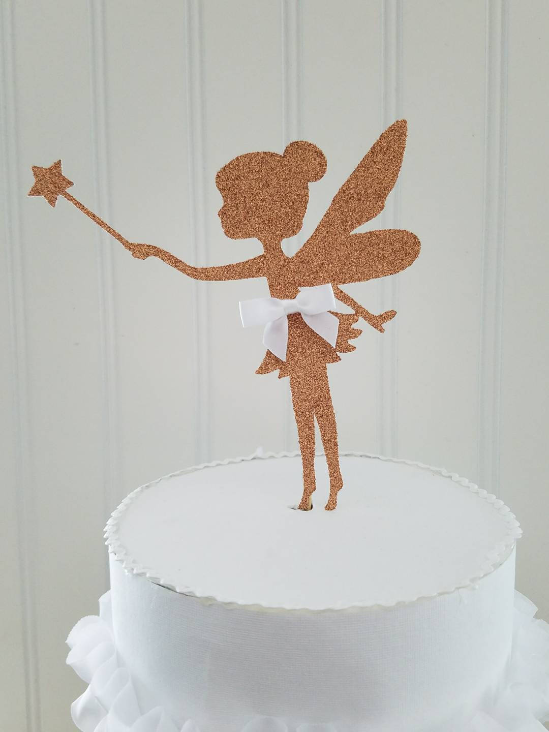 Fairy Princess Cake Topper Glitter Fairy Topper Girl Fairy Etsy
