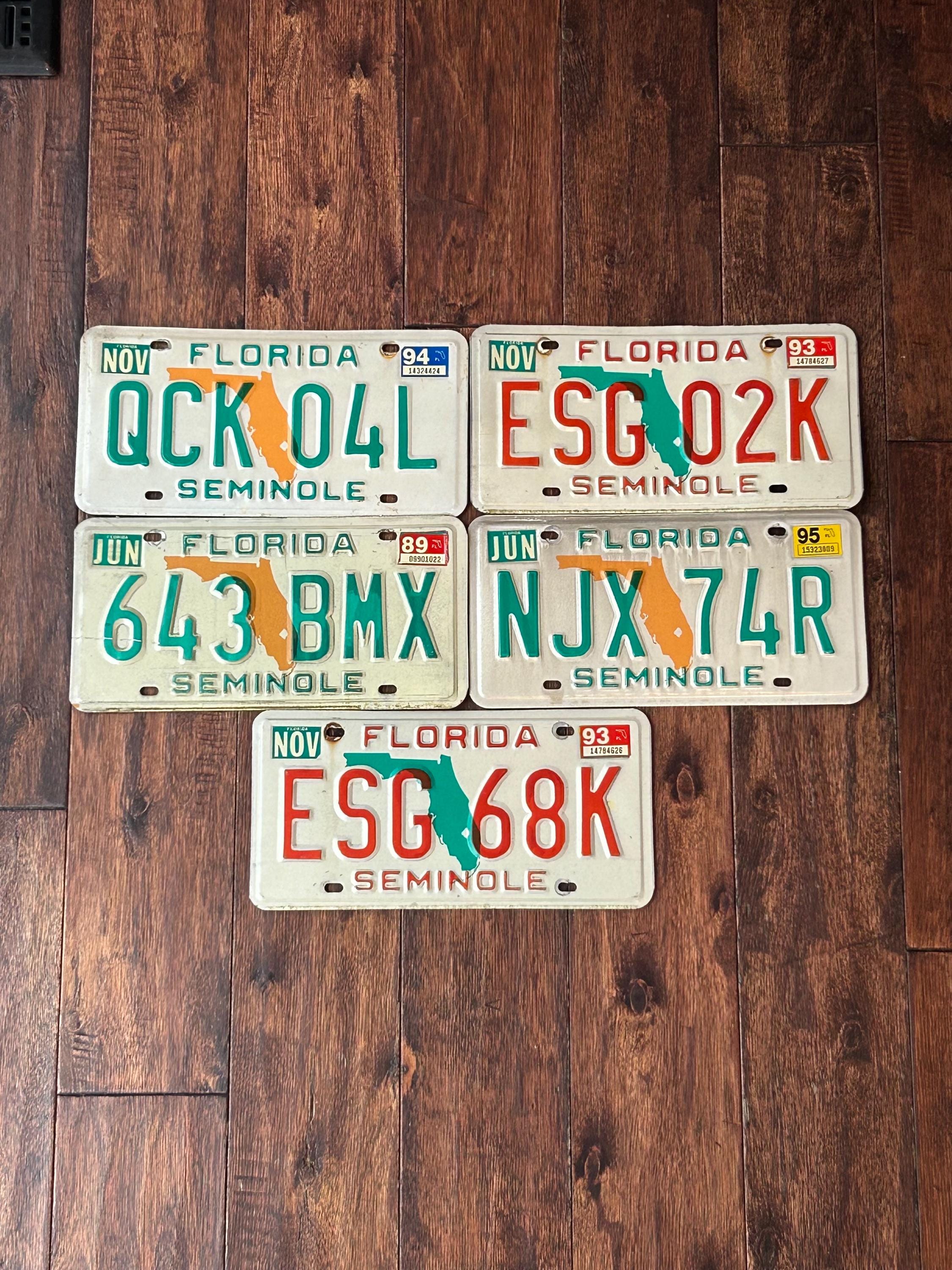 Florida Choice of License Plate, License Plate Florida, Florida