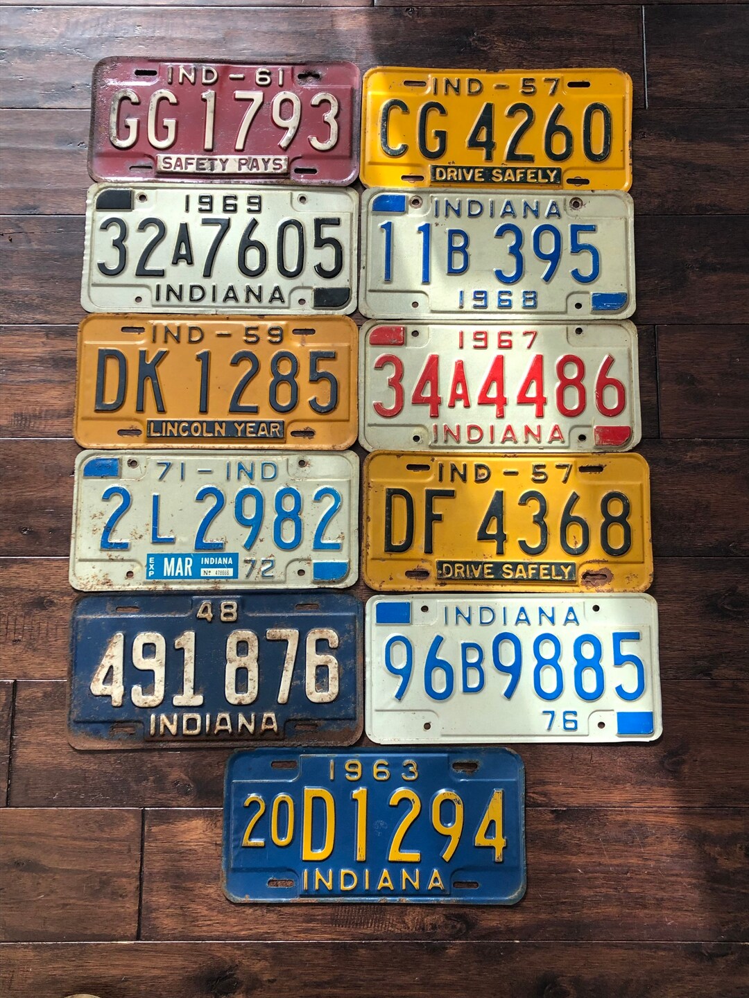 Indiana Choice of License Plate, Pick Your Plate, License Plates