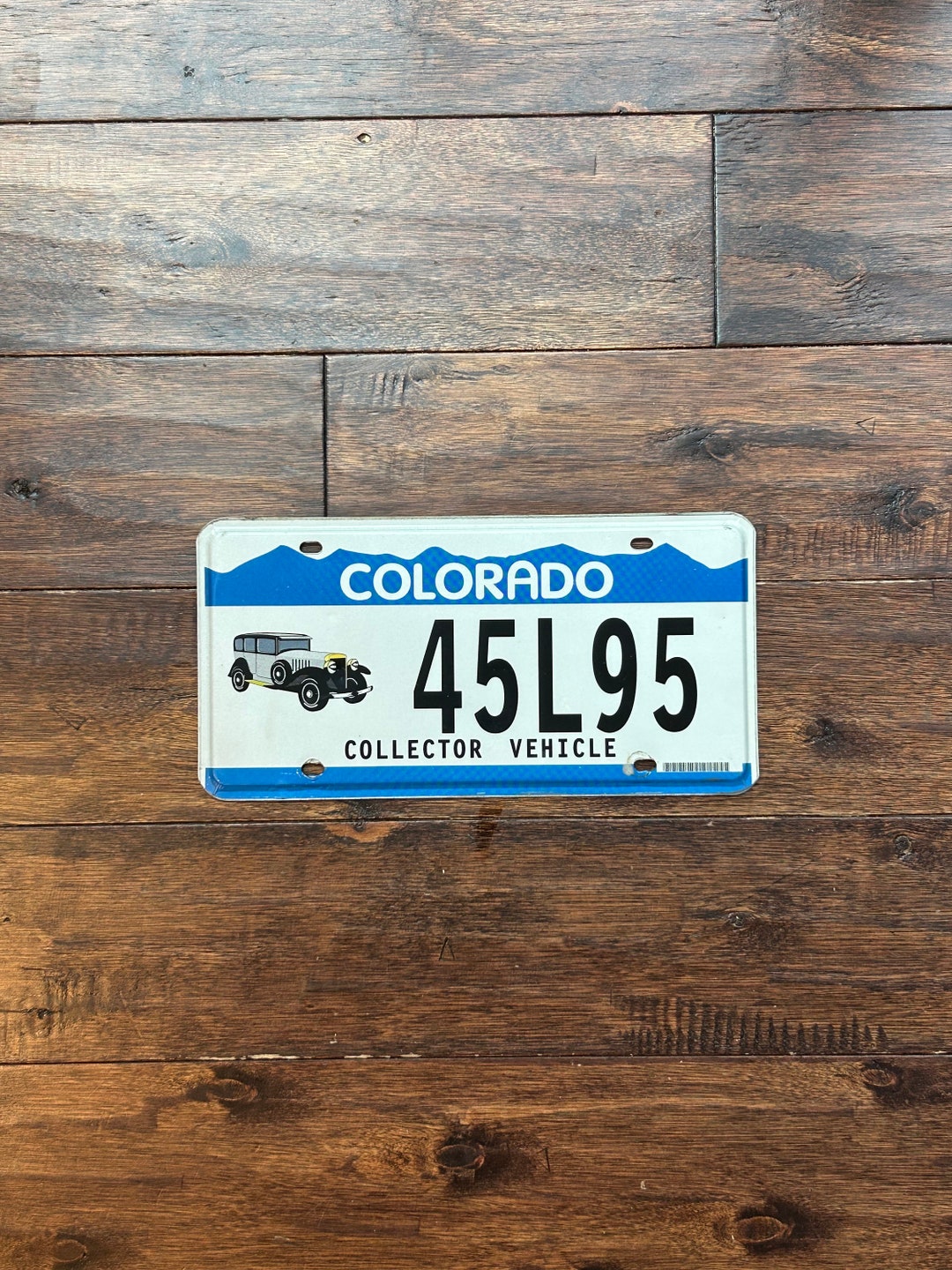 License Plate Colorado Collector Vehicle, Collector Vehicle License