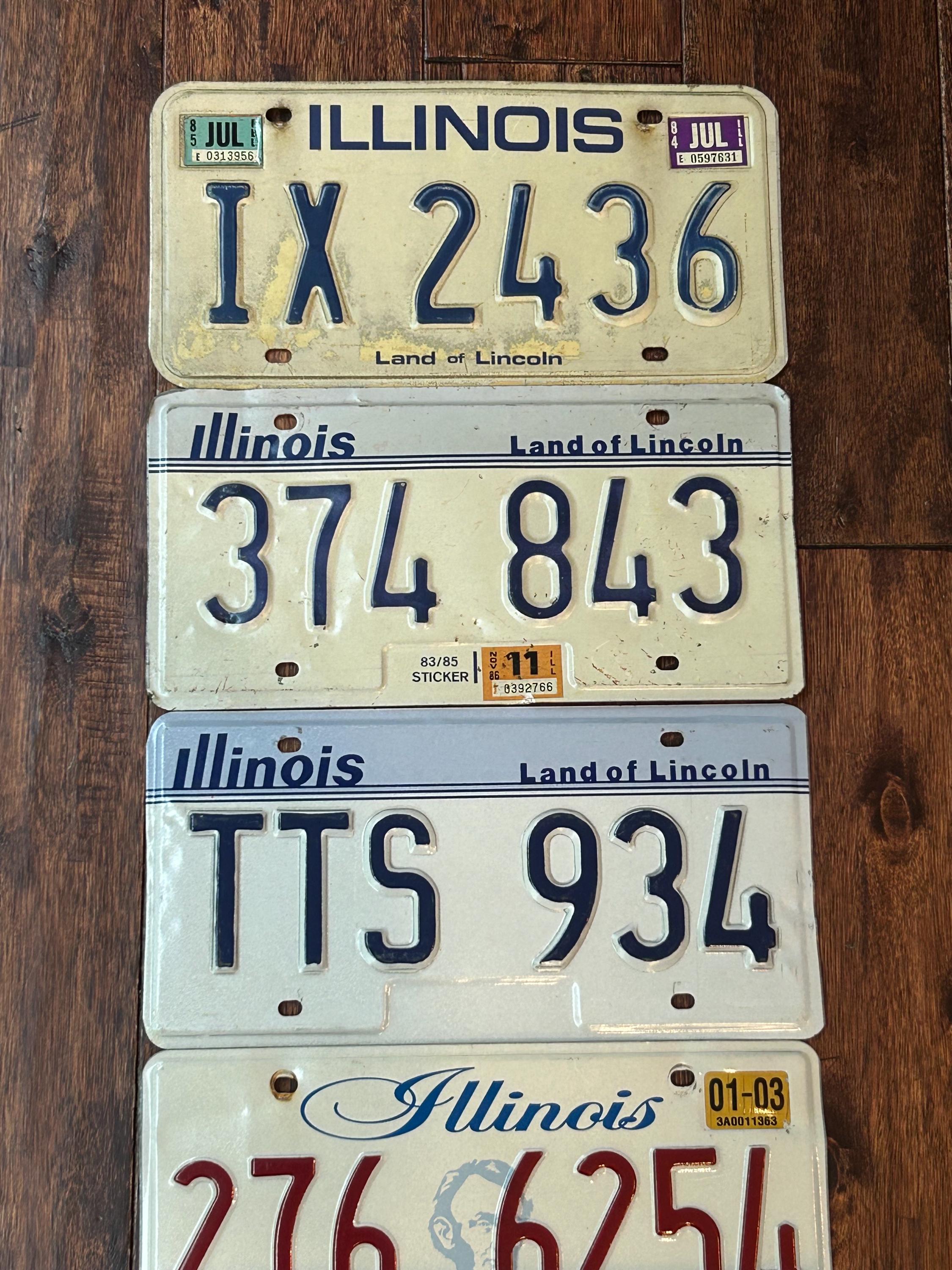 Illinois Choice of License Plate, Pick Your Plate, License Plates