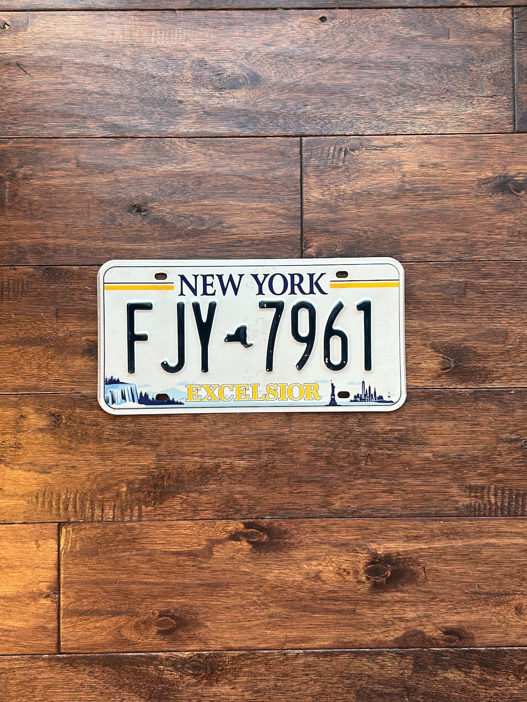 License Plate New York Excelsior, New York Excelsior License Plate, Excelsior New York License
