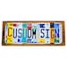Custom License Plate Signs- Personalized gift- Custom Gifts- Unique Gifts- Retro Home Decor- Last Name Sign 
