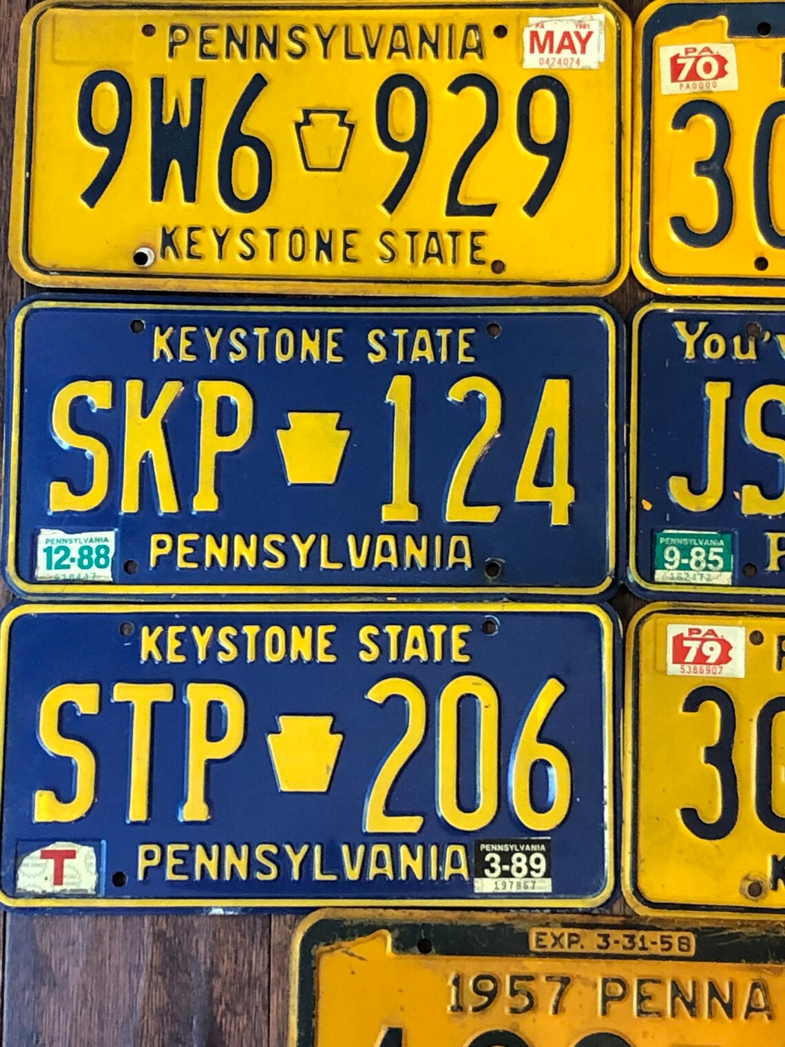 Pennsylvania Choice of License Plate pick Your Plate Etsy
