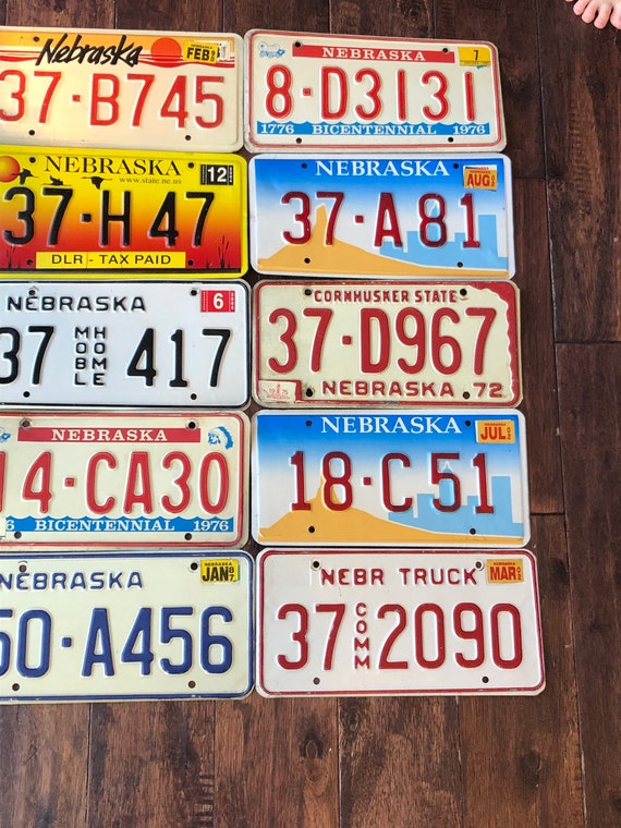 Vintage NEBRASKA Sign USA ビンテージ 看板