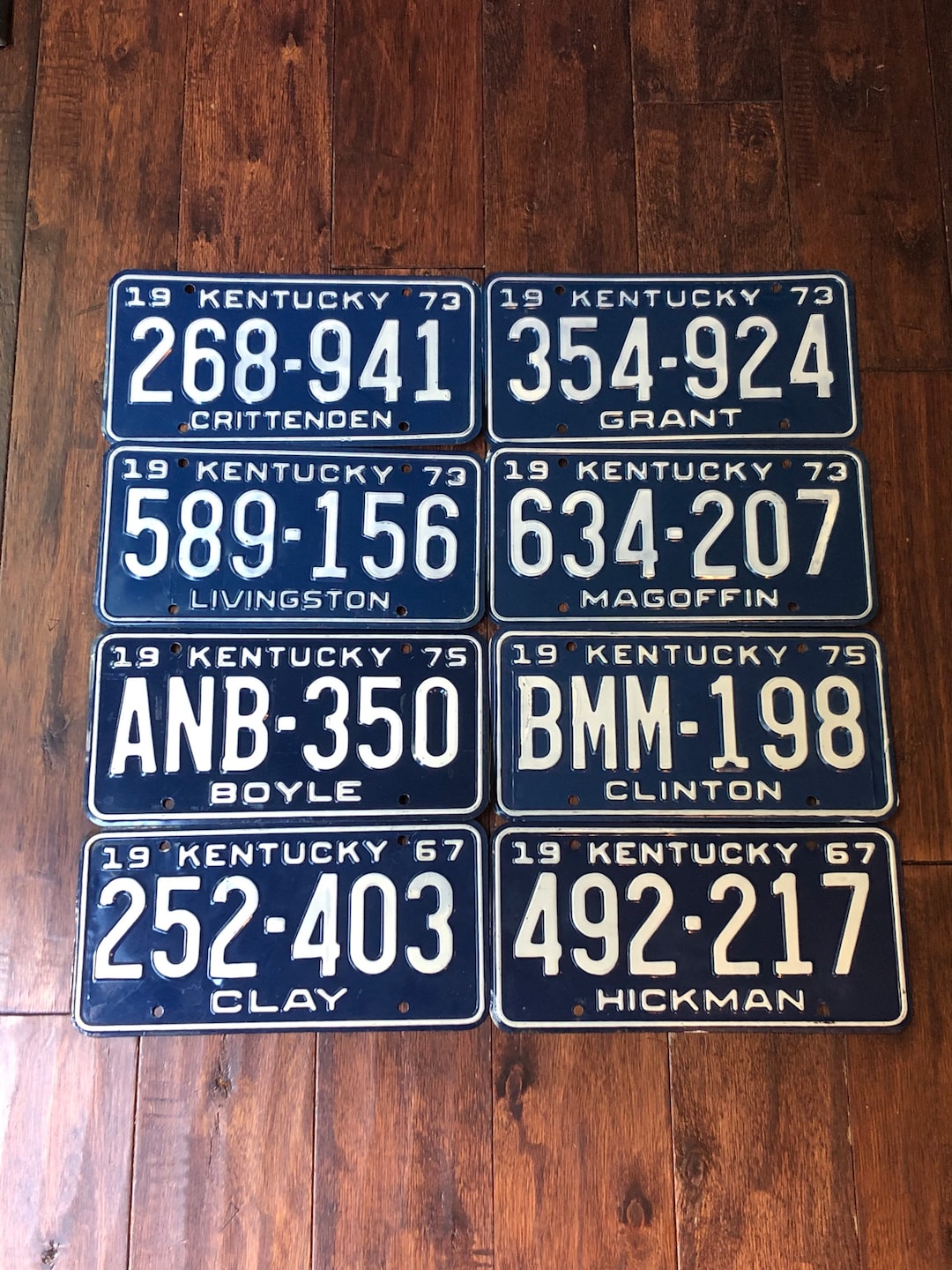 Kentucky Choice of License Plate, Pick Your Plate, License Plates