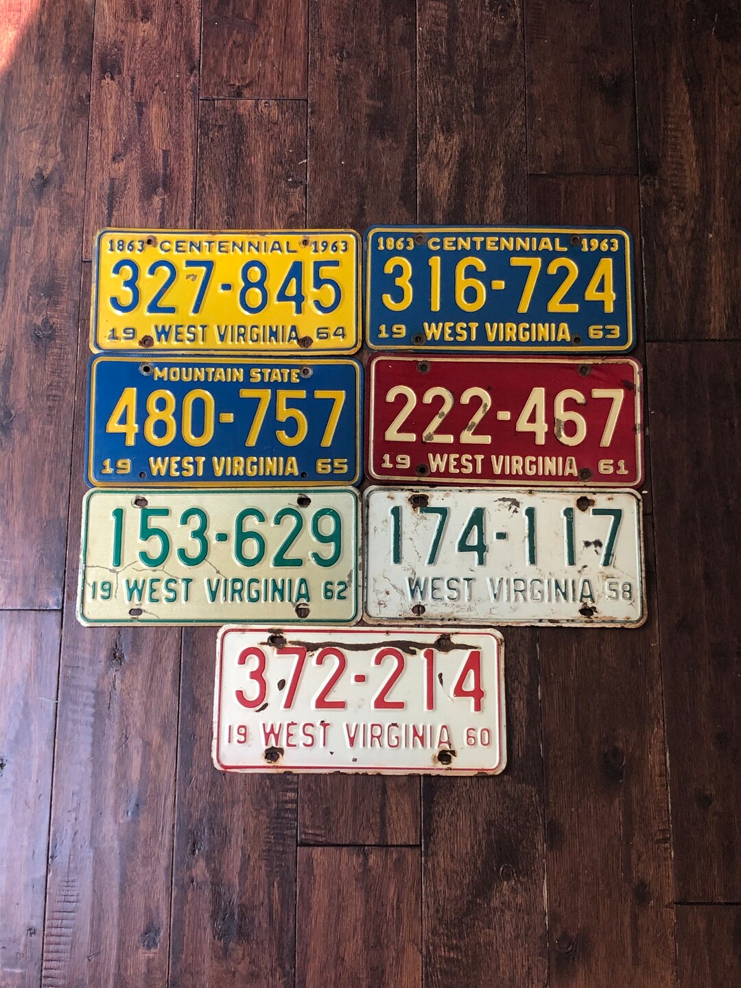 West Virginia Choice of License Plate, Pick Your Plate, West Virginia