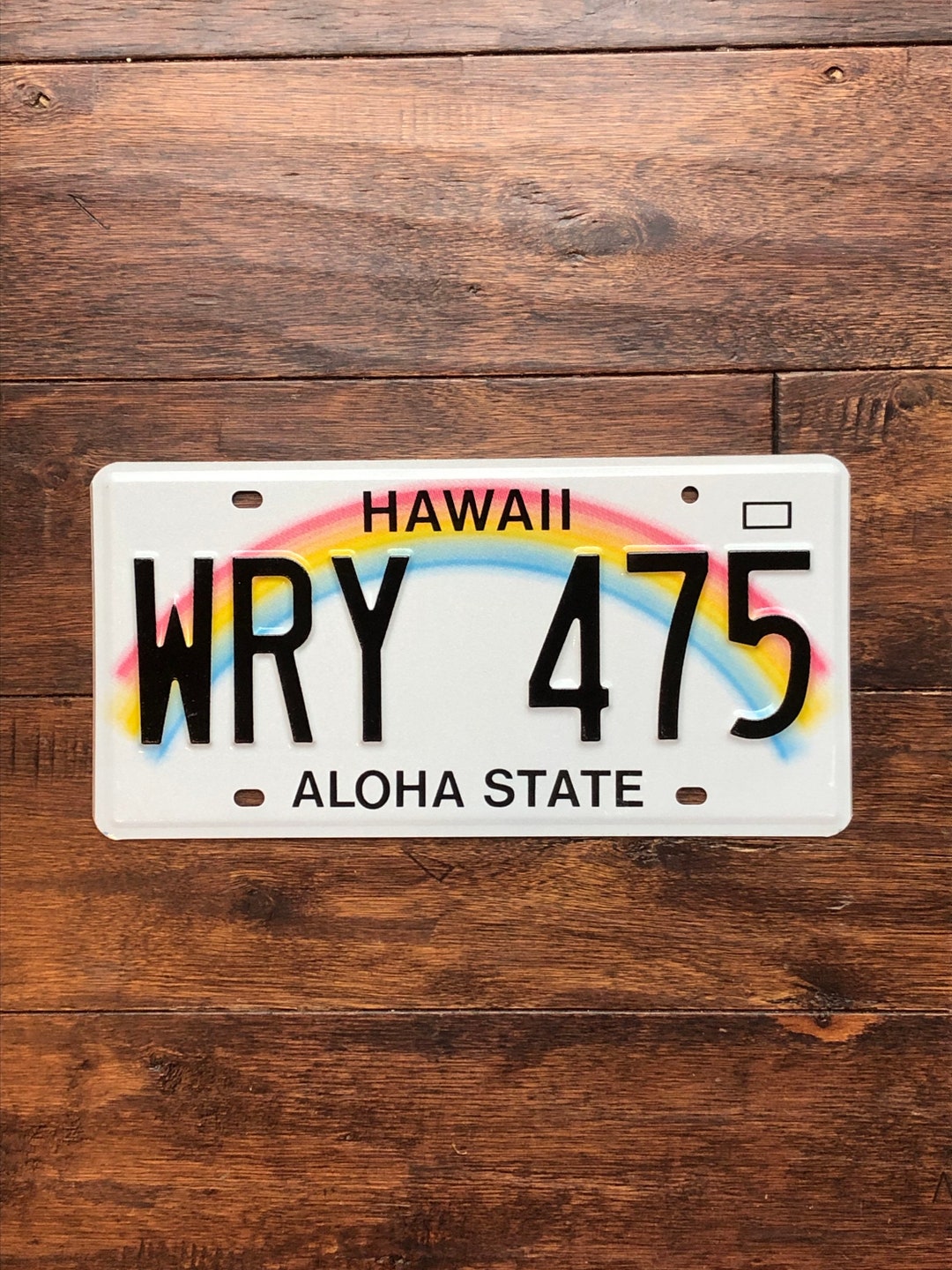License Plate Hawaii license Plate Hawaiilicense Plates Etsy