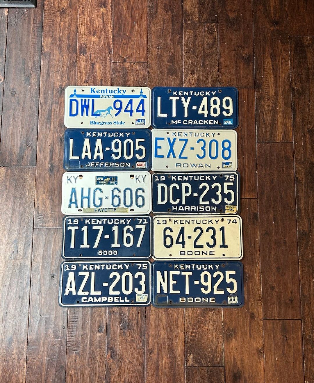 Kentucky Choice of License Plate, Pick Your Plate, License Plates