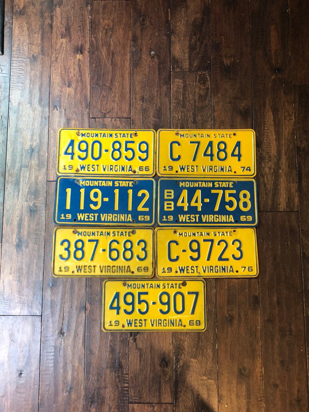 West Virginia Choice of License Plate, Pick Your Plate, West Virginia