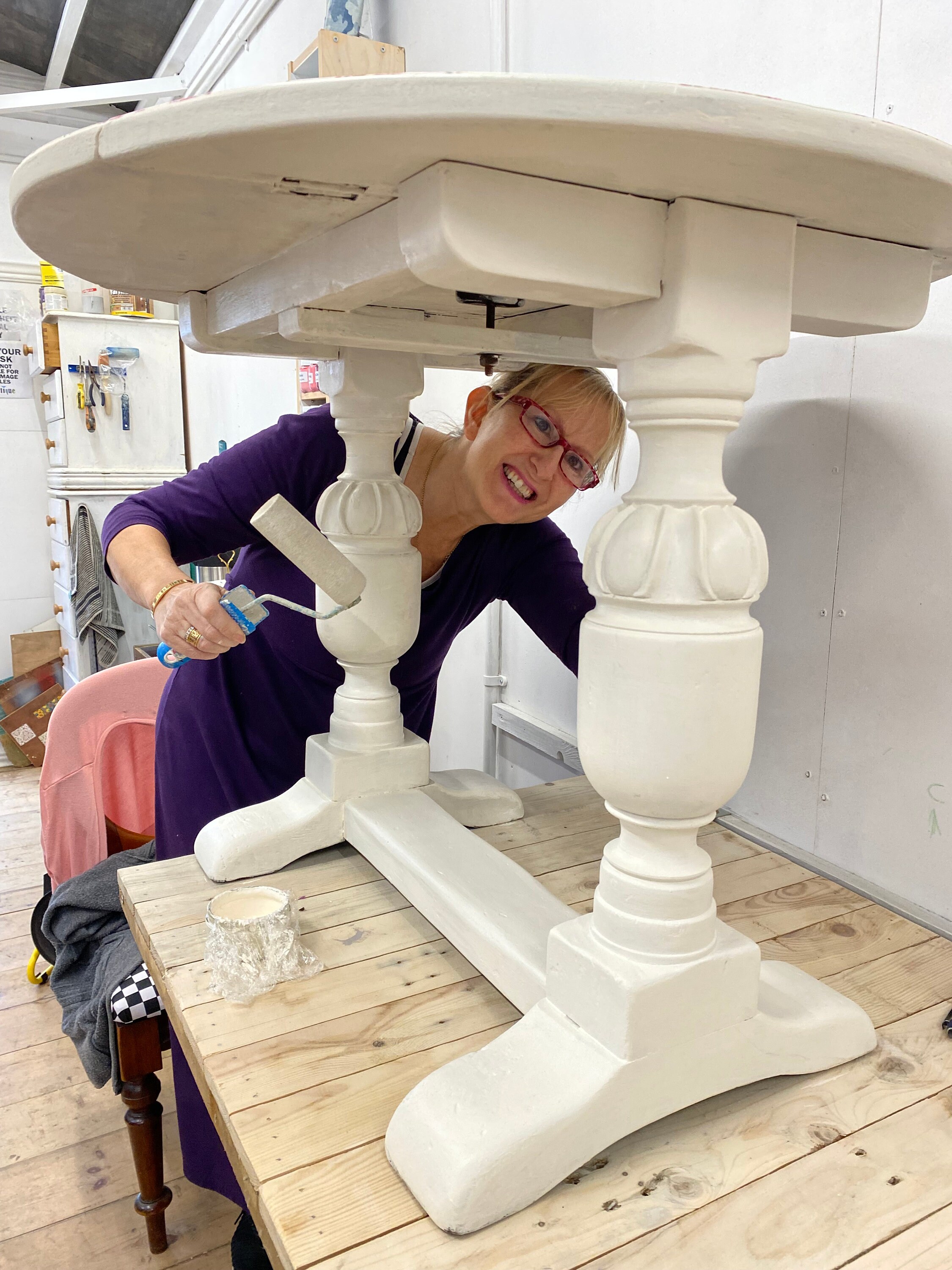 Upcycling Furniture Using Paint & Fabric to Create Statement Furniture ...