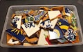 Broken Talavera Tiles 2 pounds for Mosaic art work!