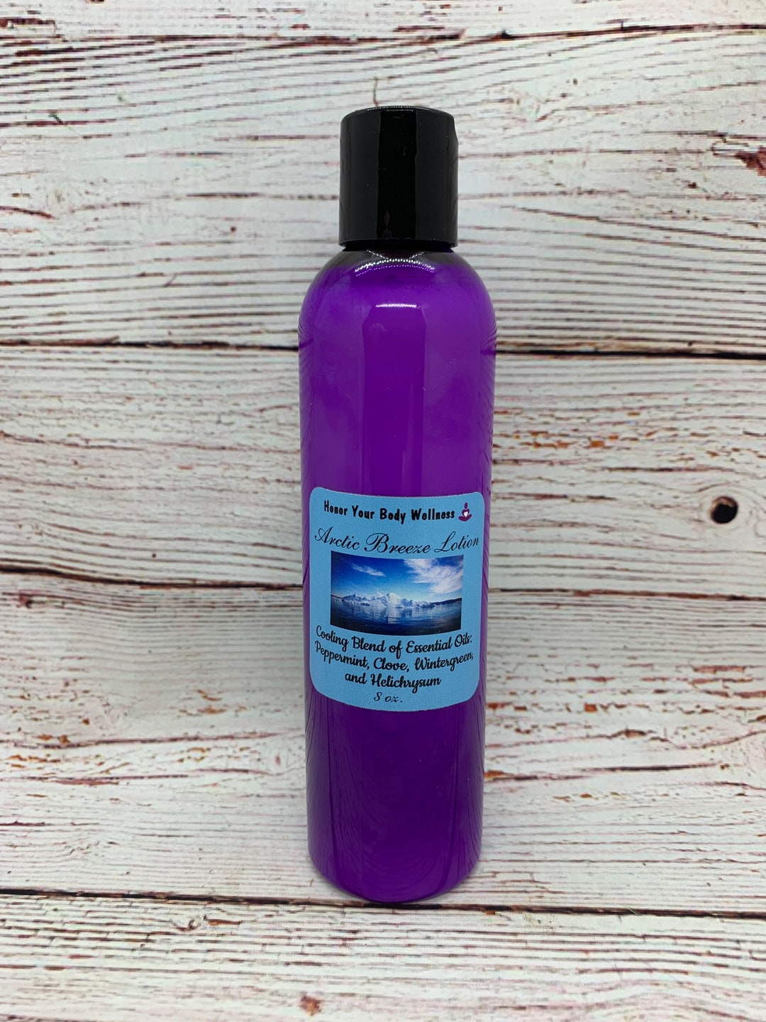 Arctic Breeze Cooling Lotion Etsy