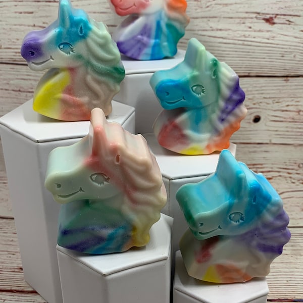 Rainbow Unicorn Soap