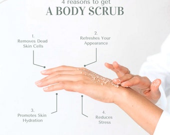 Exfoliating Sugar Body Scrub