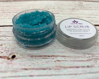 Flavored Exfoliating Lip Scrub