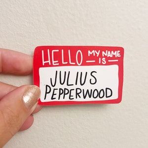 Julius Pepperwood Sticker, Gift