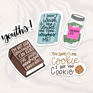 Best Seller New Girl Stickers, New Girl TV Show Stickers, New Girl Merch, Gift