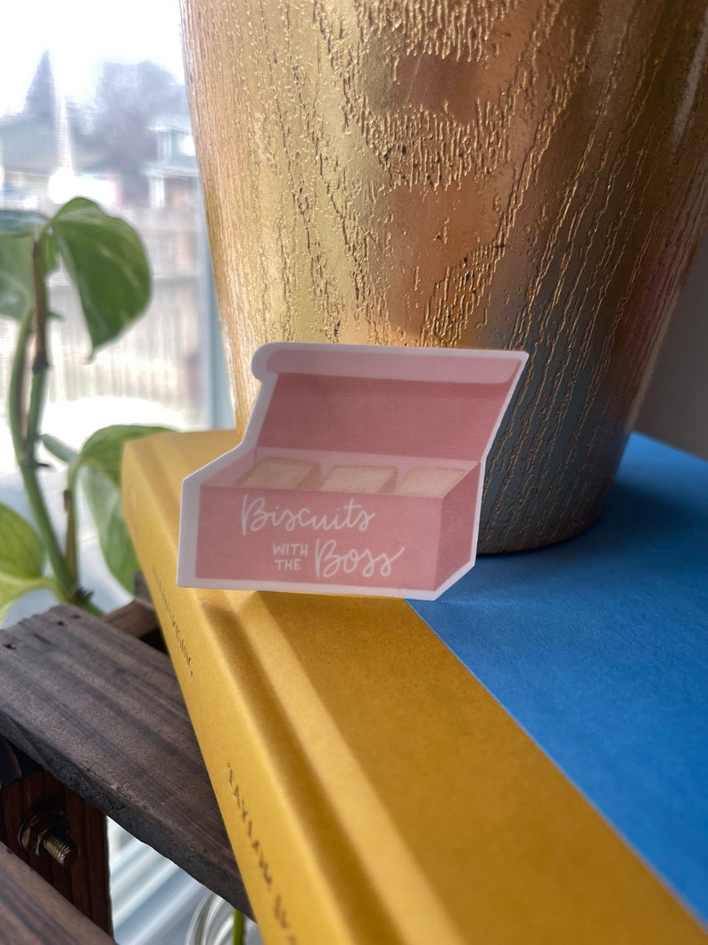 Biscuits With the Boss Sticker Etsy