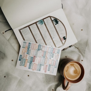 Bible reading tracker, bible study tools