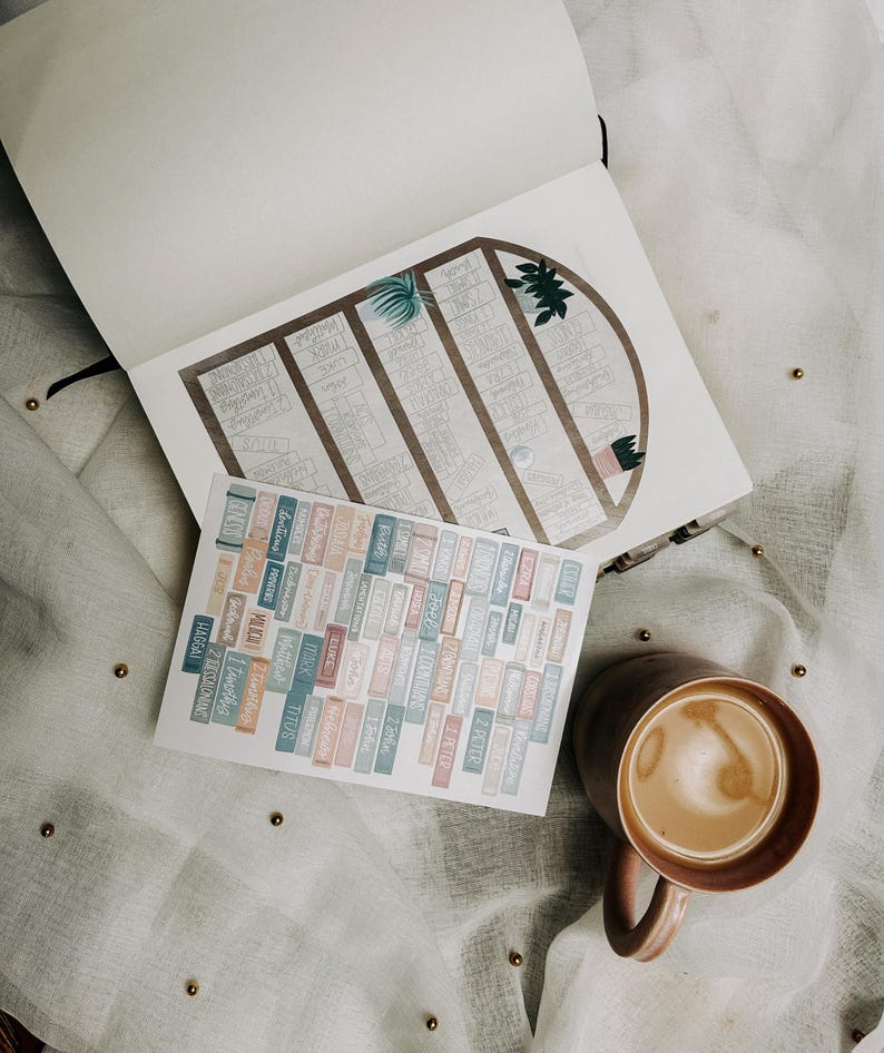 Bible reading tracker, bible study tools