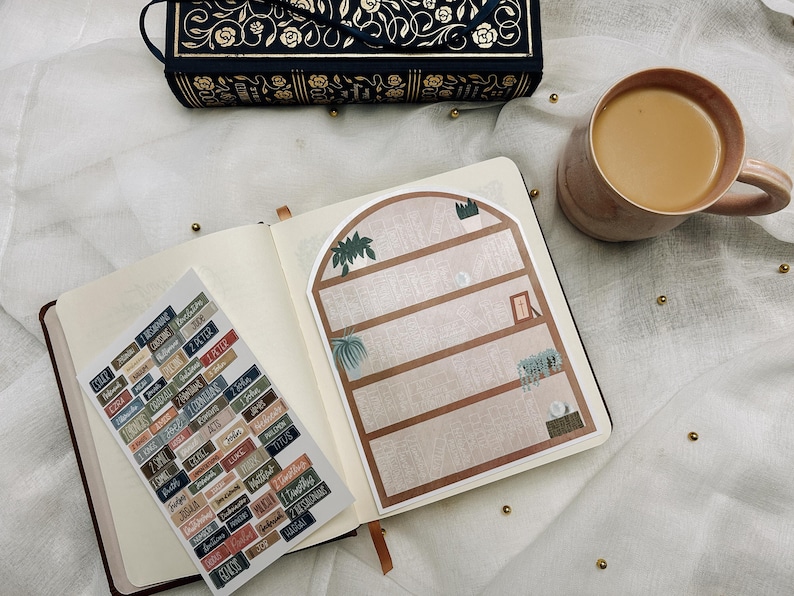 Bible reading tracker, bible study tools