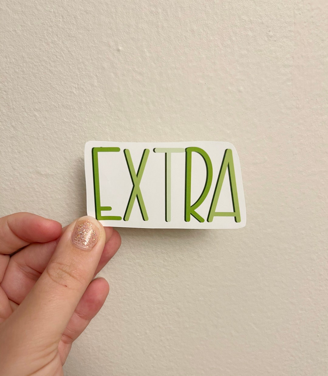 Extra Vinyl Sticker, Gift - Etsy