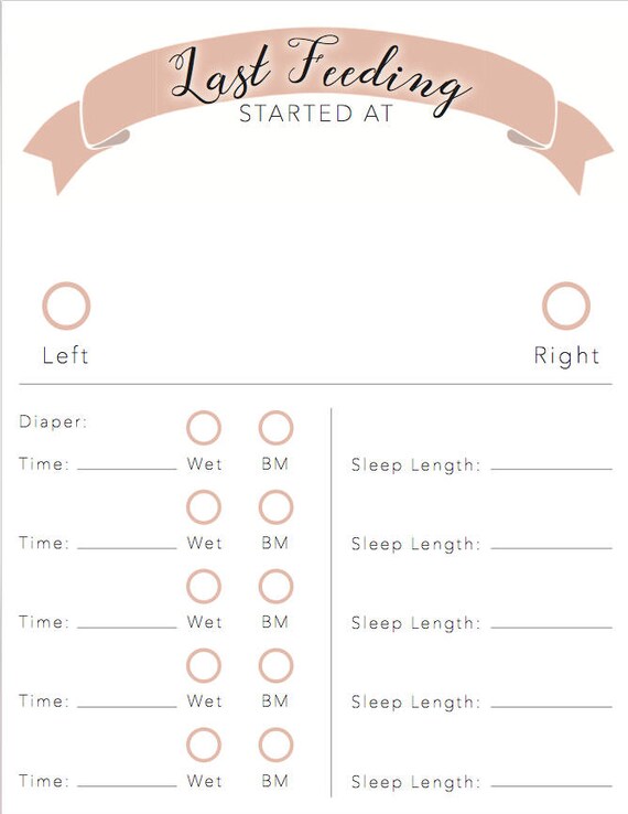 baby feeding tracker