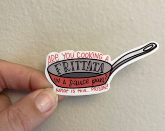 Frittata in a Saucepan Sticker, Gift