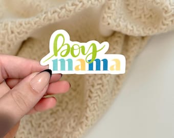 Boy Mama Sticker, Boy Mom Decal, Gift