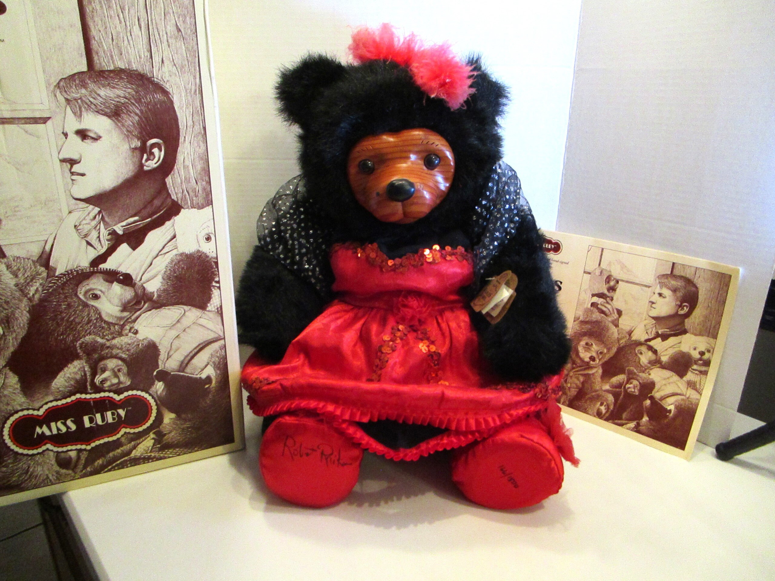 Raikes Miss Ruby Bear: Signed Limited Edition #166/1500, With Box