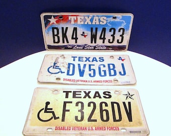 Targa del Texas: numeri piatti, decorazioni murali, articoli per l&#39;artigianato