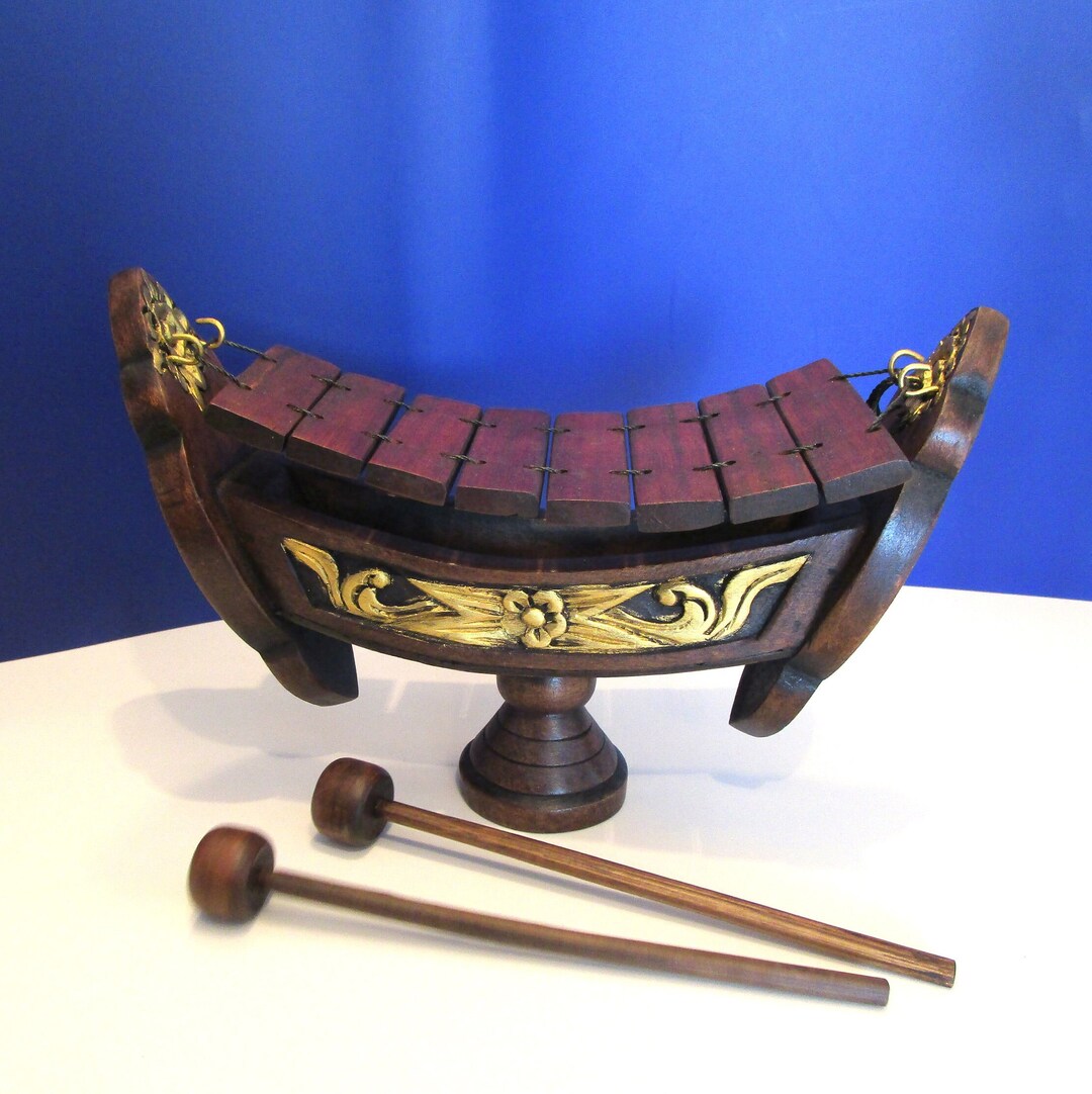 Xylophone Hand Carved, Xylophone Musical Instrument, Beautiful Carved