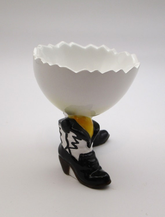 Department 56 LEGGS Egg Cup in Cowgirl Boots, Dep… - image 5