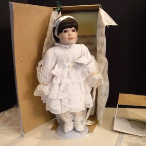 Ashton-Drake Porcelain Doll: Ann Marie, Lia De Leo, Original Box & COA