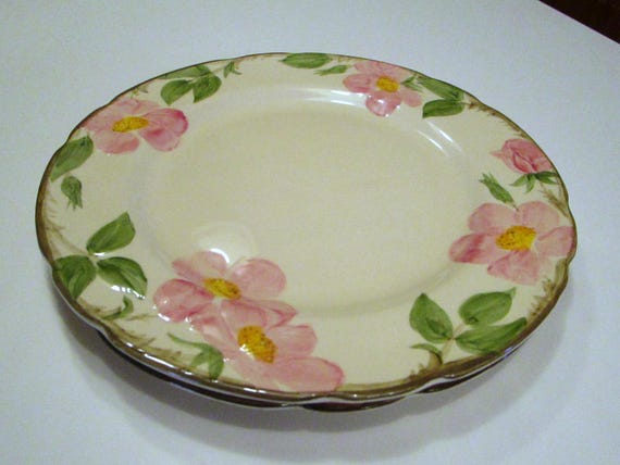 Franciscan Desert Rose Dinner Plates (set of 2) - USA Made - Etsy UK