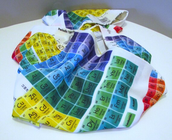 Periodic Table Infinity Scarf, Science Elements P… - image 2