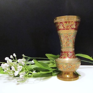 インド製の真鍮製の壺 - Etsy 日本