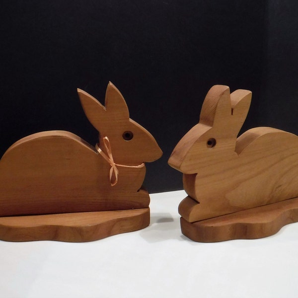 Bunny Bookend - Etsy